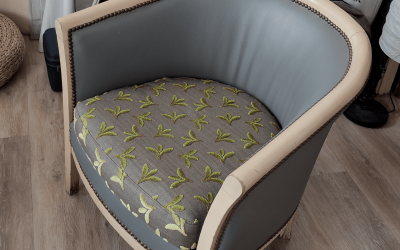 Réfection d’un fauteuil tonneau